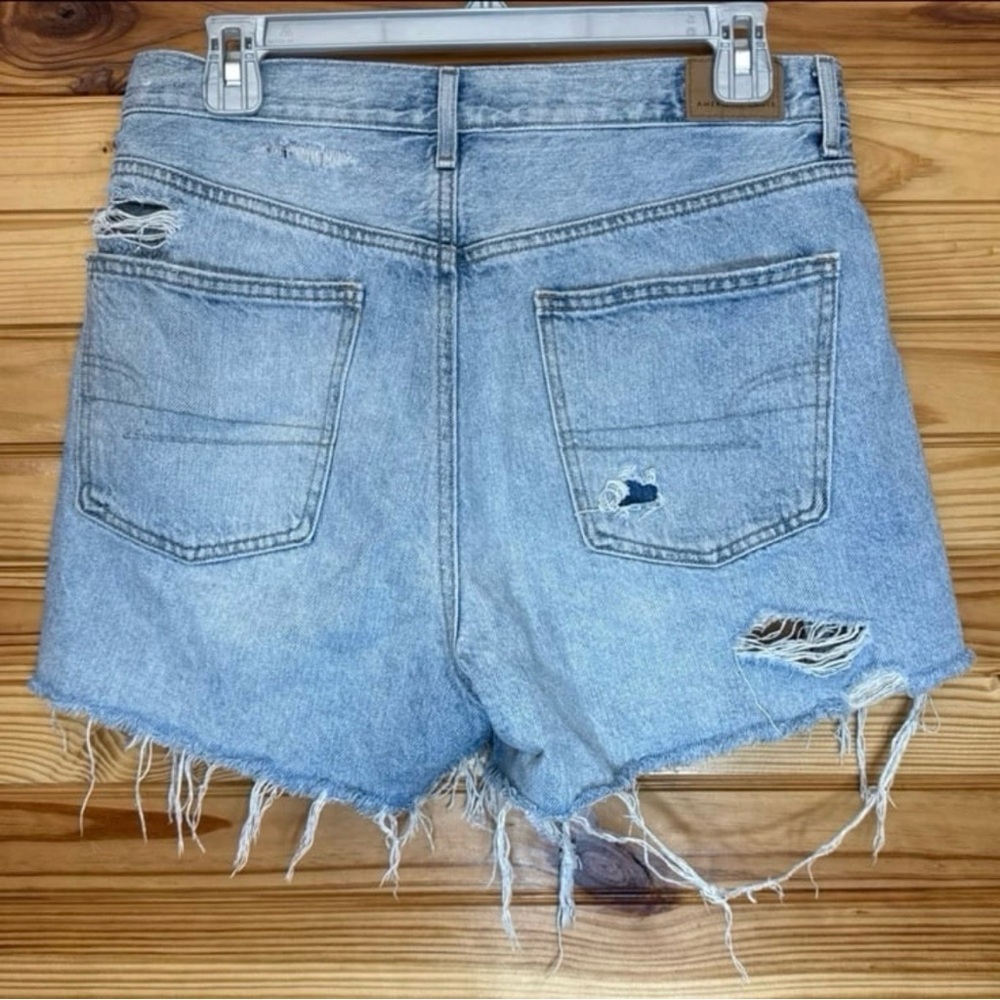 American eagle ripped distressed 90s boyfriend short shorts size 6 - Picture 6 of 6